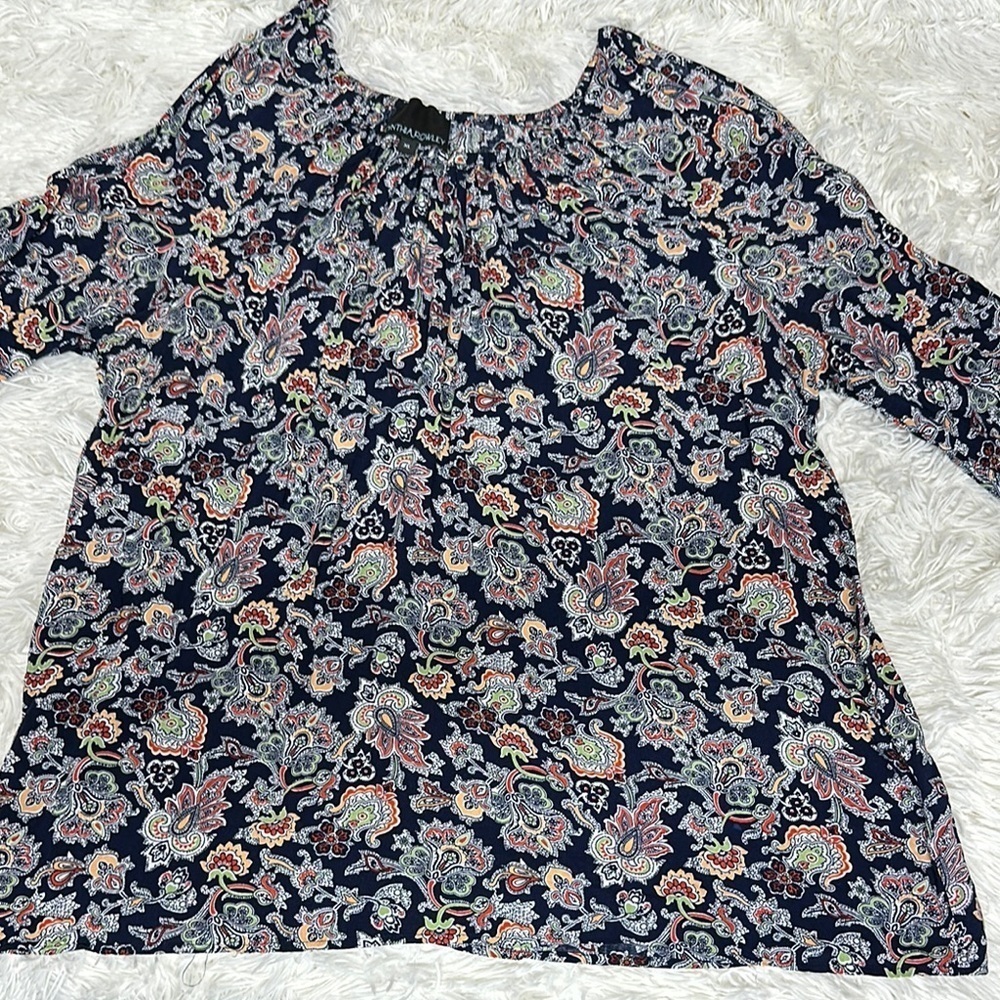 Cynthia Rowley Cold Shoulder Blouse